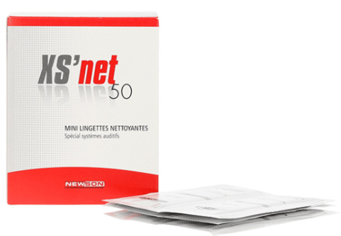 Lingettes nettoyantes appareil auditif